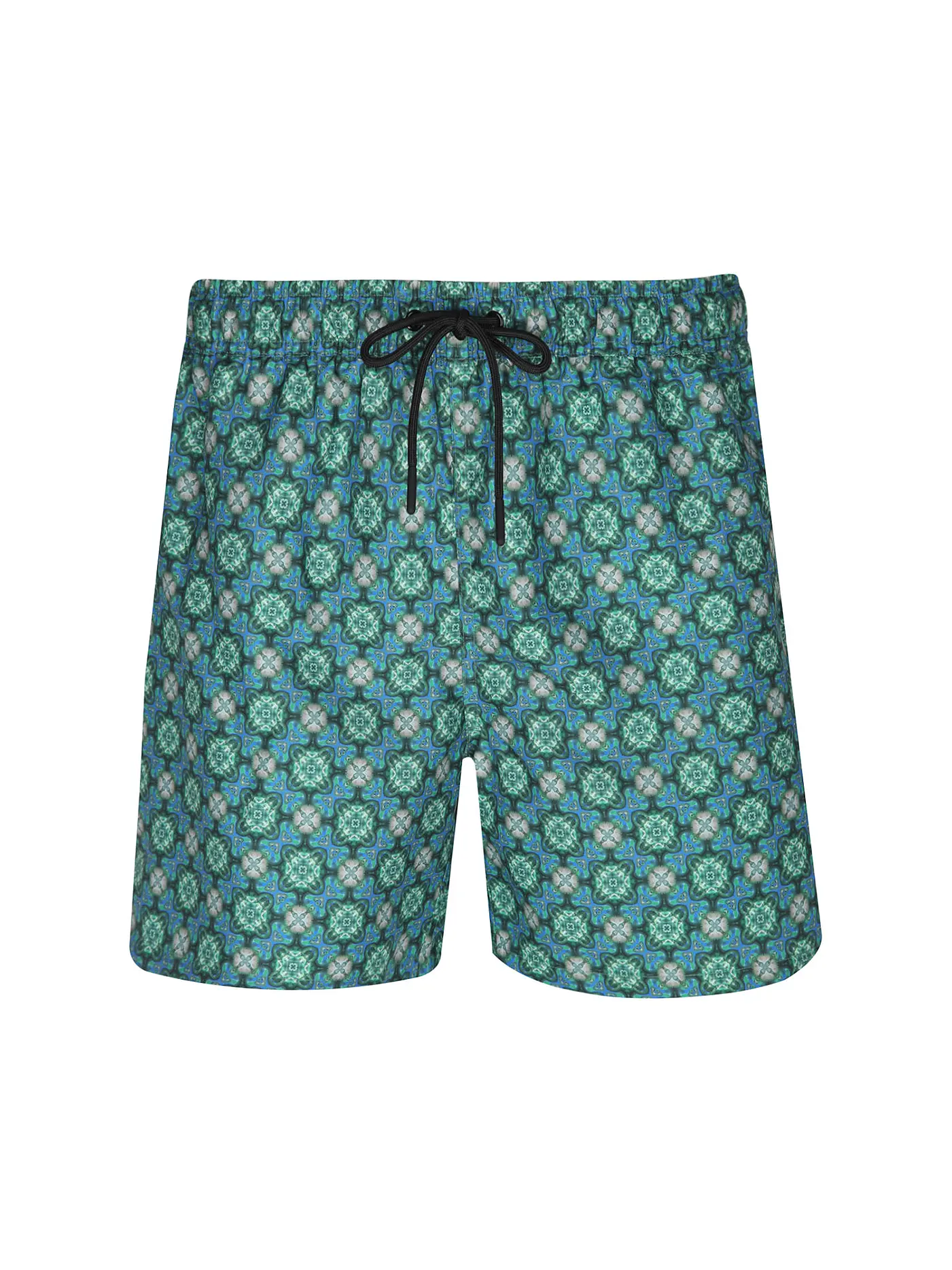 PAUL | Herren Badeshort Printed | grün